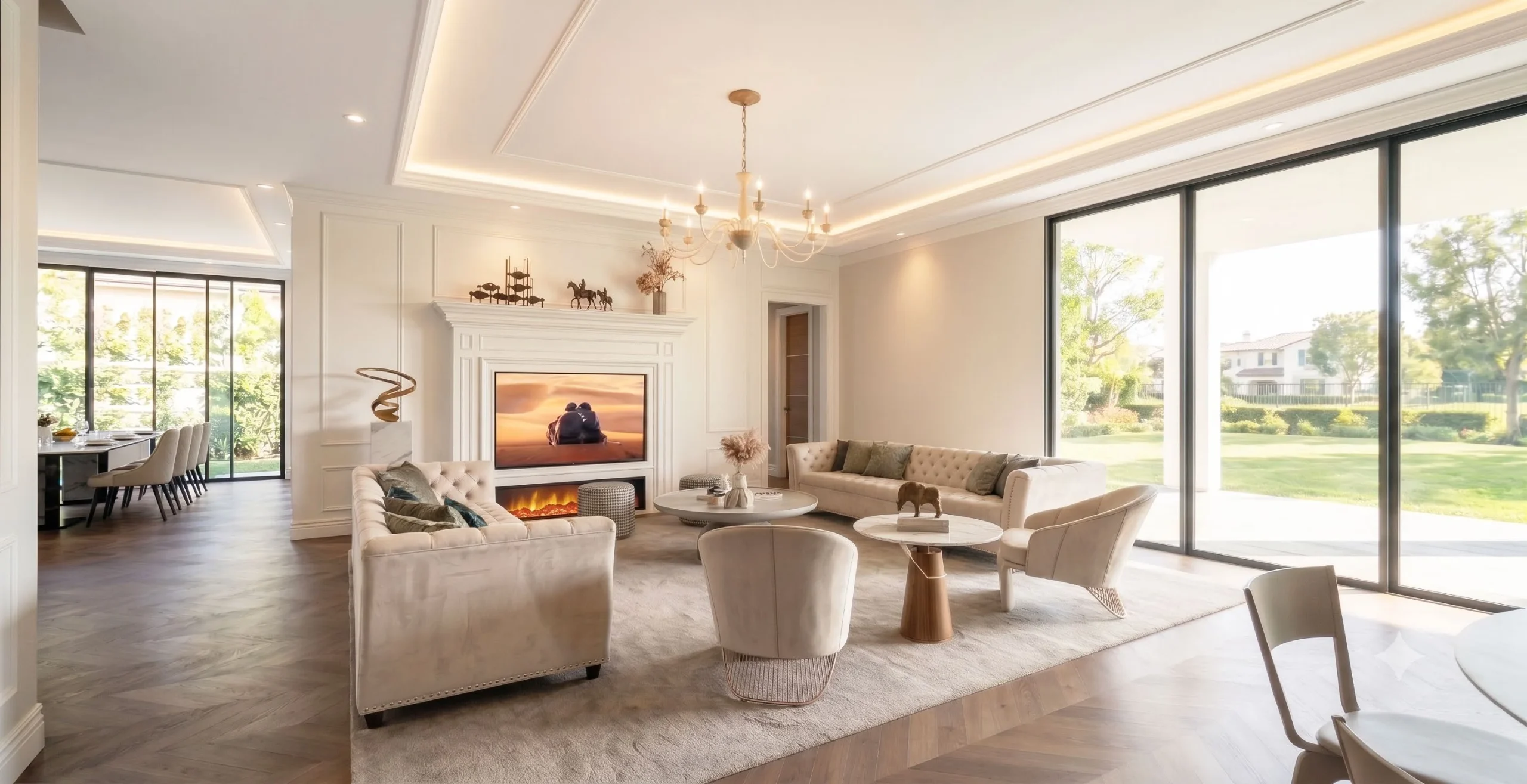Arcadia family room