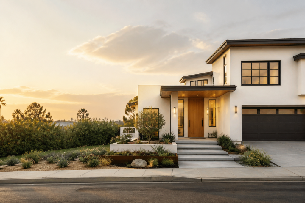 Contemporary California home by KWA Home