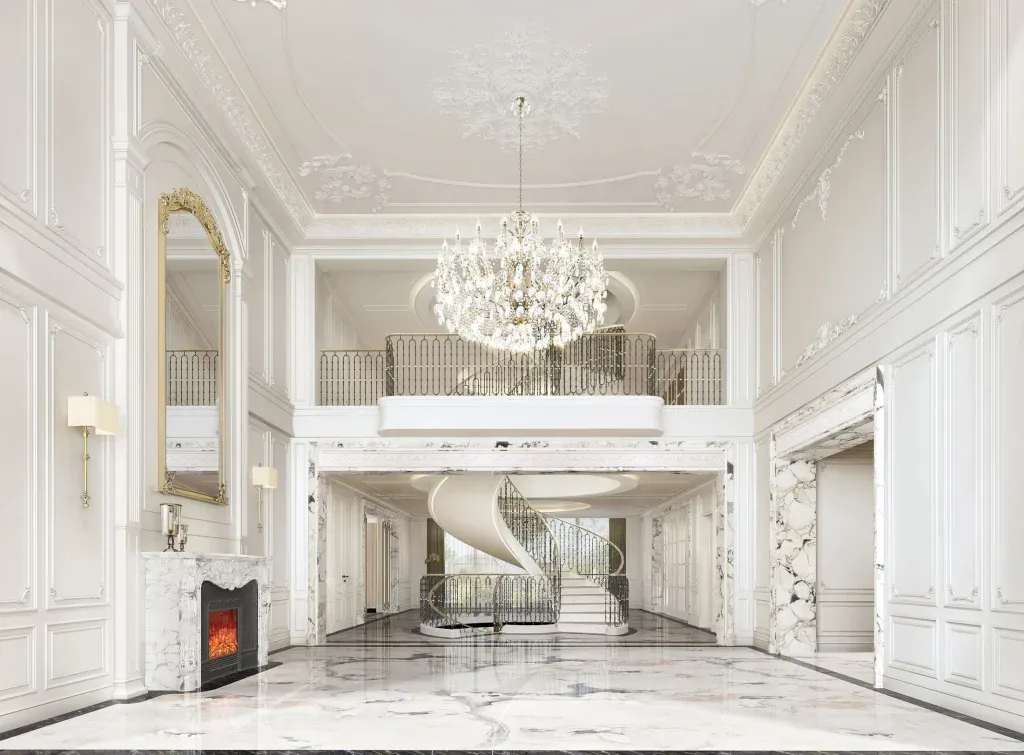 Multi-Level Luxury Residence living room