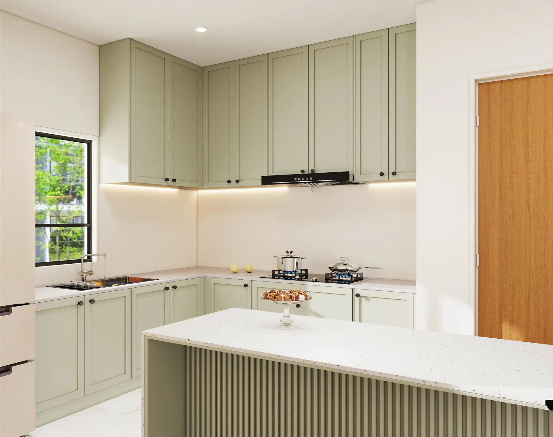 ADU kitchen interior design proposal