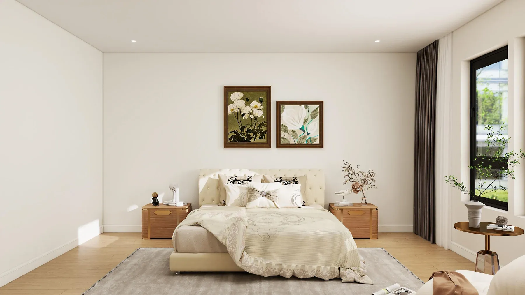 105 Ventura first-floor bedroom, interior design proposal