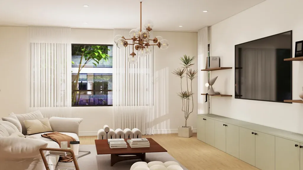 105 Ventura residence - Living Room design proposal